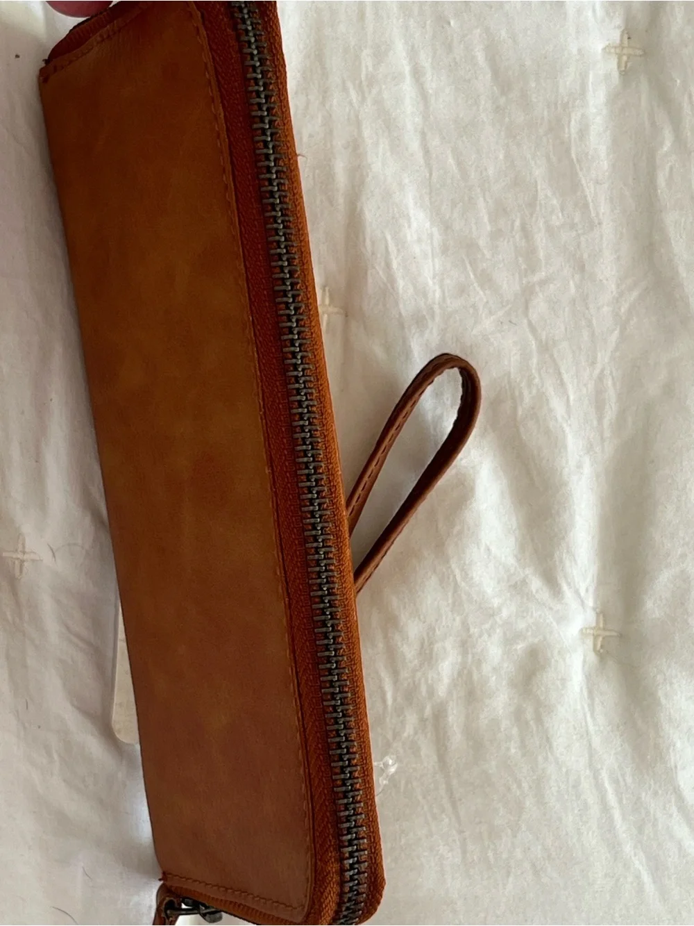 Free People ✨NWT✨Vegan Leather Zip Wristlet Wallet